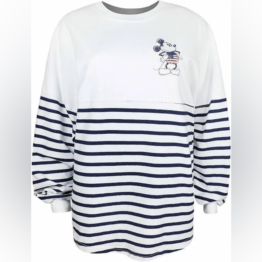 Disney Parks Epcot American Pavillion USA Mickey Mouse Spirit Jersey